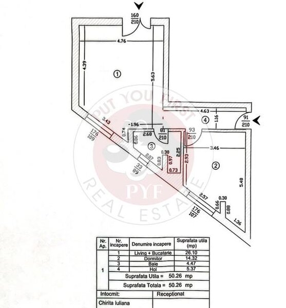 Metrou Berceni | Apartament 2 camere   Curte | decomandat | 51mp | B10117